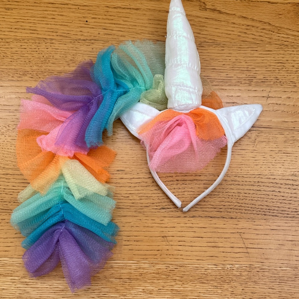 Colorful Unicorn Headband for Kids